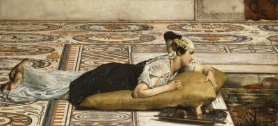 Animali acquatici: pesci rossi, 1874 da Lawrence Alma Tadema