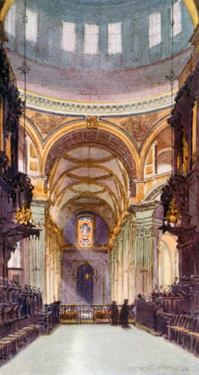 La galleria dei sussurri (litografia a colori) da Lawrence Deller
