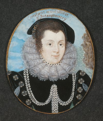 Margaret Clifford (c.1560-1616) Contessa di Cumberland da Lawrence Hilliard
