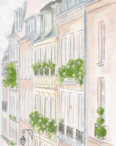 Edifici di Parigi, c.2023 da Leah Straatsma