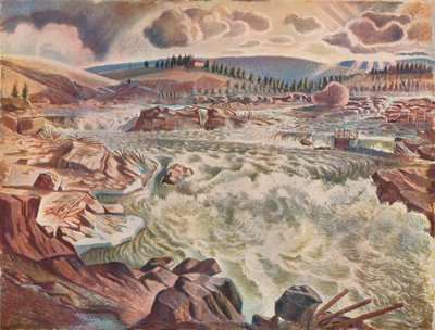Cascata, c. 1900-1935 da Leander Engstrom