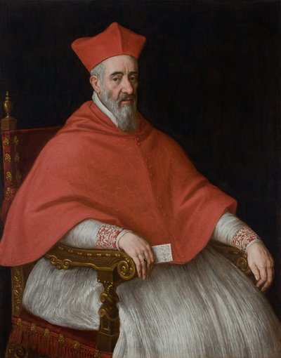 Ritratto di un cardinale Giovanni Dolfin 1545-1622 da Leandro Bassano