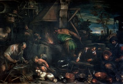 La fucina di Vulcano da Leandro da Ponte Bassano
