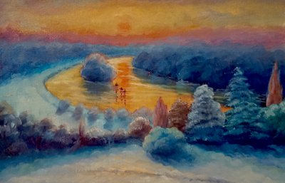 Natale, La Vista da Richmond Hill da Lee Campbell