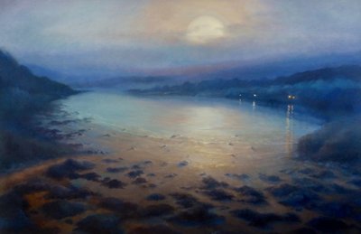 Baia al chiaro di luna da Lee Campbell