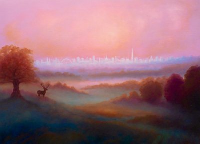 Mattina a Richmond Park da Lee Campbell