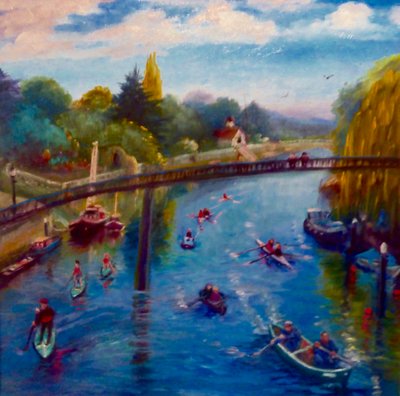 Twickenham galleggiante da Lee Campbell
