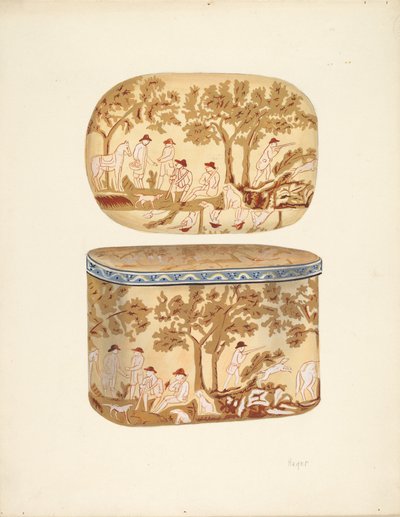 Scatola per cappelli da Lee Hager