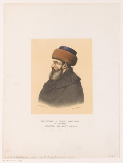 Ritratto di Fra Giovanni Battista Cassini da Leendert Springer (I)