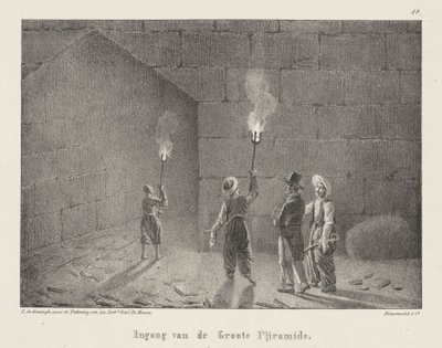 Ingresso di una piramide da Leendert de Koningh