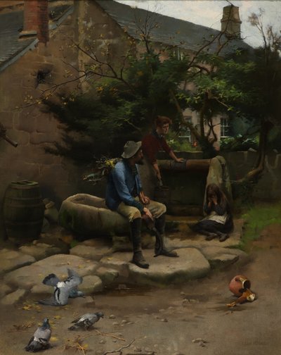 Vaso rotto, c.1895 da Leghe Suthers