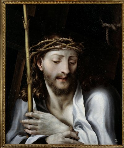 Cristo con la canna dice Cristo coronato di spine da Lelio Orsi da Novellara