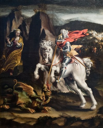 San Giorgio e il drago da Lelio Orsi da Novellara