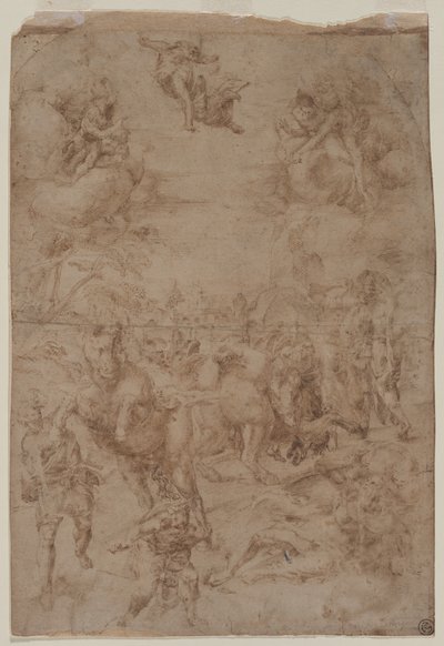 La conversione di San Paolo, dopo il 1575 da Lelio Orsi da Novellara
