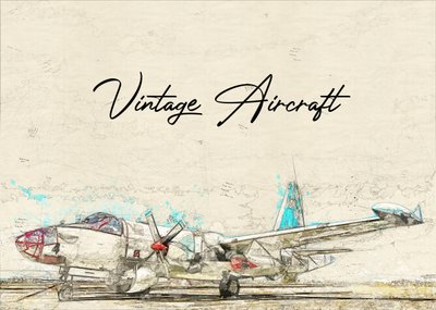Schizzo di un aereo d