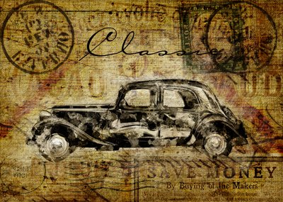 vecchia cartolina da Lembayung senja studio [Vintage Poster]