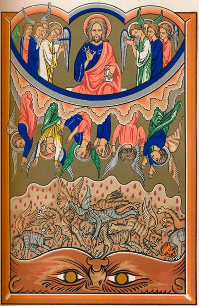 La caduta degli angeli ribelli da Lemercier