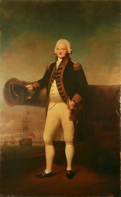 Ammiraglio Sir Peter Parker (1721-1811), c.1799 da Lemuel Francis Abbott