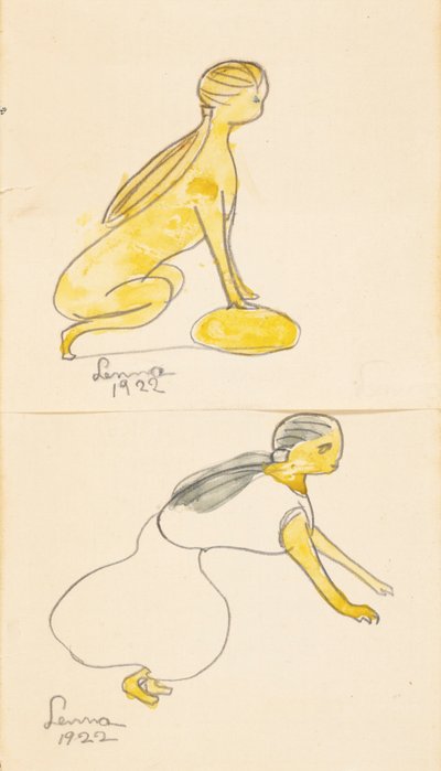 Due Figure–Sfinge da Lenna Glackens