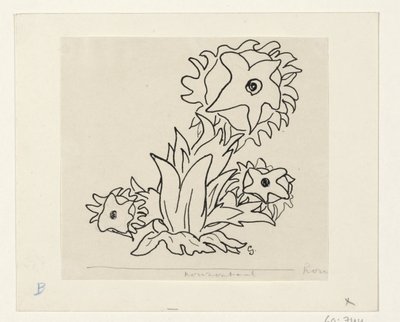 Fiori da Leo Gestel (signed by artist)