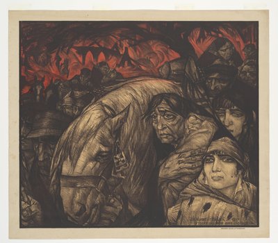 La fuga dal Belgio da Leo Gestel (signed by artist)