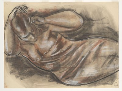 Nudo sdraiato da Leo Gestel (signed by artist)