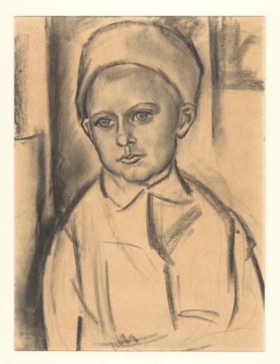 Ritratto di un ragazzo sconosciuto da Leo Gestel (signed by artist)