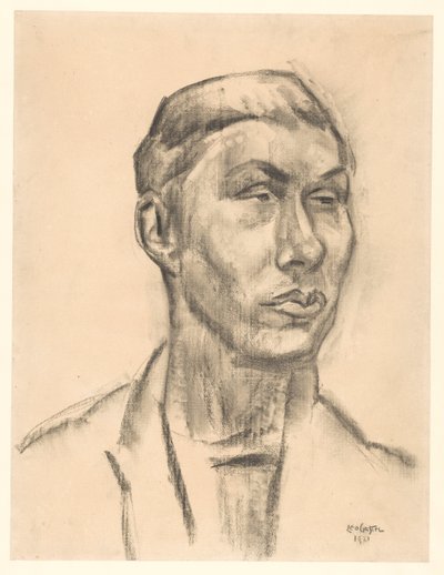 Ritratto di un uomo sconosciuto da Leo Gestel (signed by artist)