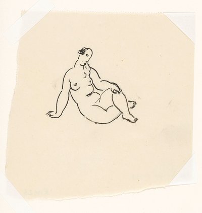 Bagnante (schizzo) da Leo Gestel