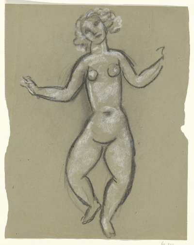 Nudo femminile danzante da Leo Gestel
