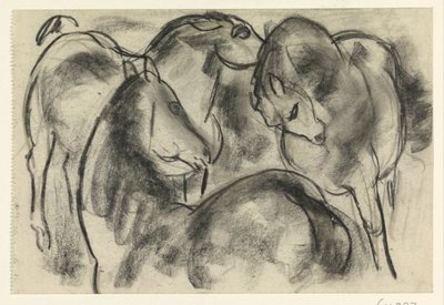 Tre cavalli da Leo Gestel