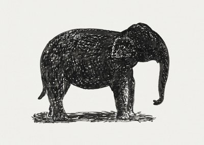 Elephant (circa 1891–1941) da Leo Gestel