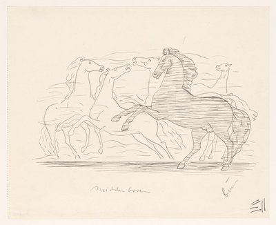 Branco di cavalli da Leo Gestel