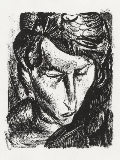 Ritratto di una donna sconosciuta (ca. 1891–1941) da Leo Gestel