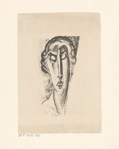 Ritratto di una donna sconosciuta da Leo Gestel