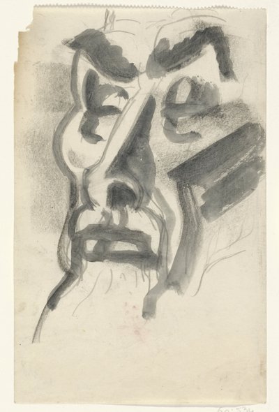 Ritratto di Jan Toorop da Leo Gestel