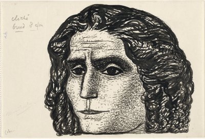 Ritratto di Jean Jaurès da Leo Gestel