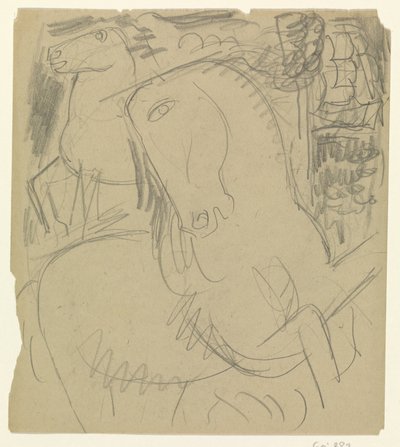 Due cavalli da Leo Gestel