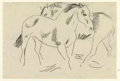 Due cavalli da Leo Gestel