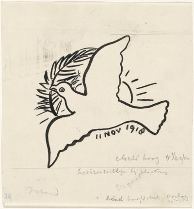 Colomba della pace da Leo Gestel