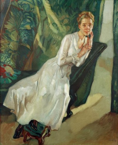 Ritratto di Frau Halseband da Leo Putz