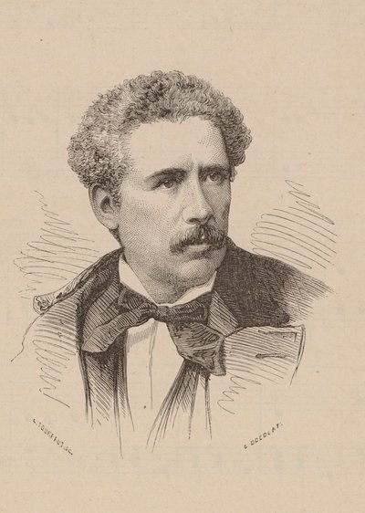 Ritratto del compositore Olivier Métra da Leon Alexandre Tourfaut