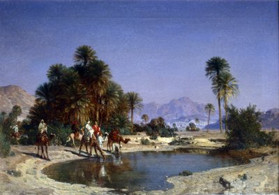Leon-Adolphe Belly la carovana nell
