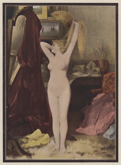 Il modello da Leon Auguste Cesar Hodebert