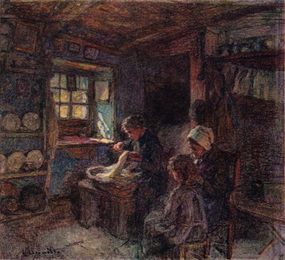Les Dentellières, c. 1888 da Leon Augustin Lhermitte