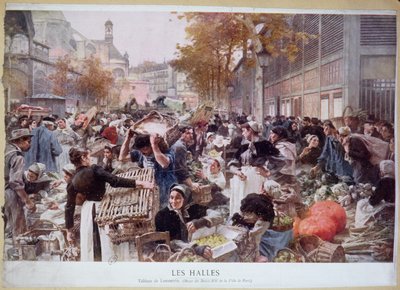 Les Halles, 1893 da Leon Augustin Lhermitte