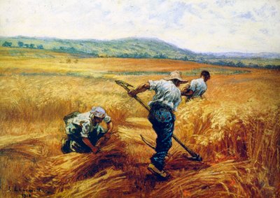 Mietitori, 1910 da Leon Augustin Lhermitte