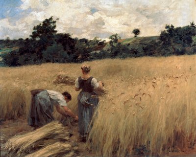 Mietitori, XIX o inizio XX secolo da Leon Augustin Lhermitte