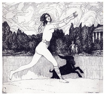Rivista Visione Antica Zolotoe Runo 1906 n. 4, 1906 da Leon Bakst