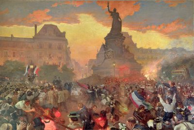 Carnevale a Parigi in Onore della Marina Russa, 5 ottobre 1893, 1900 da Leon Bakst